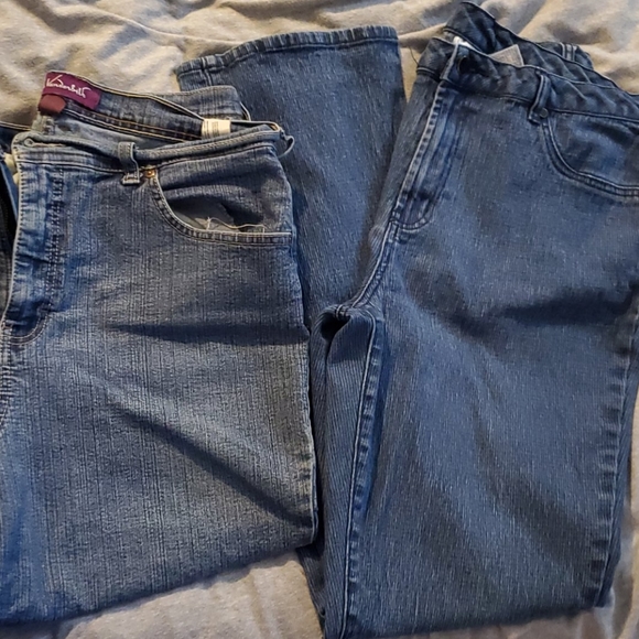 Sz 12 Jean and capri - Picture 1 of 3
